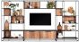 Cosmo TV Wall Element Hanging Rack