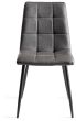 Tivoli Weathered Oak 6-8 Seater Table & 6 Mondrian Dark Grey Faux Leather Chairs by Bentley Designs | Style Our Home