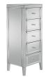 Valencia 5 Drawer Narrow Chest