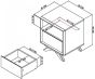 Brunel 1 Drawer Nightstand - Style Our Home