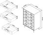 Sienna Fumed Oak & Peppercorn 5 Drawer Chest by Bentley Designs | Style Our Home