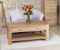 Baumhaus Mobel Oak Four Drawer Coffee Table - Style Our Home