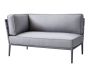 Conic Light Grey 2-Seater Sofa - Right Module by Cane-line | Style Our Home