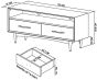 Vintage Weathered Oak Entertainment Unit - Style Our Home