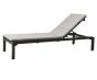 Relax Grey Sunbed - Light Grey Natté  by Cane-line | Style Our Home