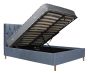 Loxley Grey 4' Small Double Ottoman Bed