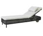Presley Black Sunbed - White Natté by Cane-line | Style Our home