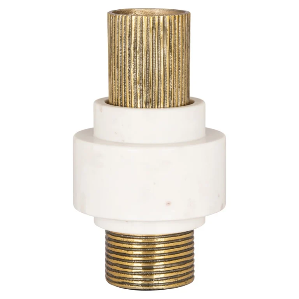 Vase Kai shiny brass (Gold) by  Richmond Interiors | Style Our Home