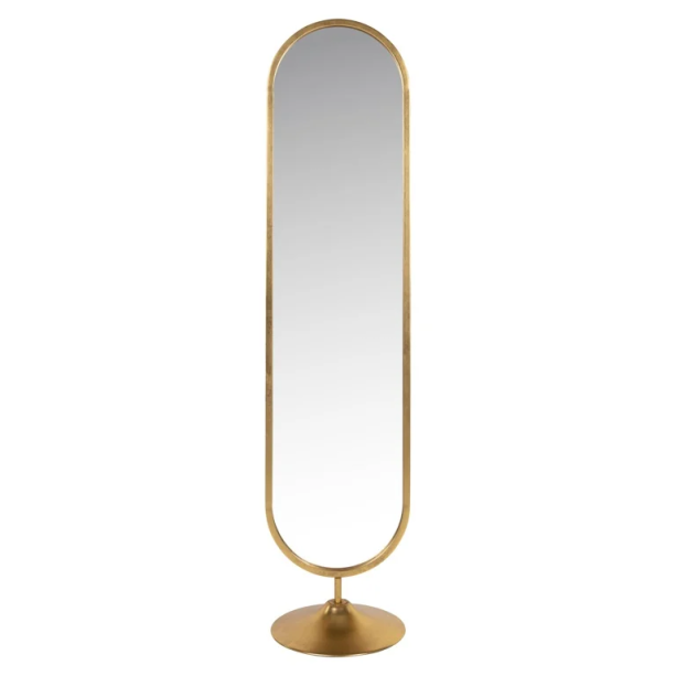 Mirror Moya on stand (Gold) by  Richmond Interiors | Style Our Home