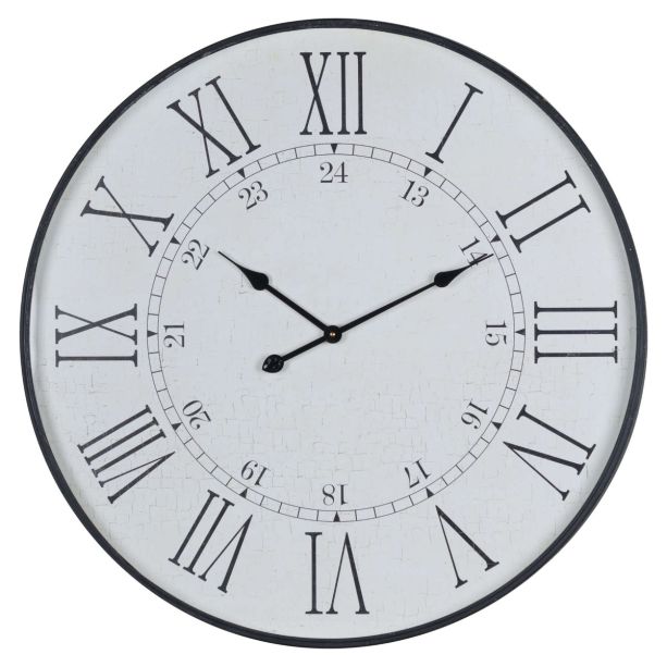Large Embossed Station Clock by Hill Interiors | Style Our Home