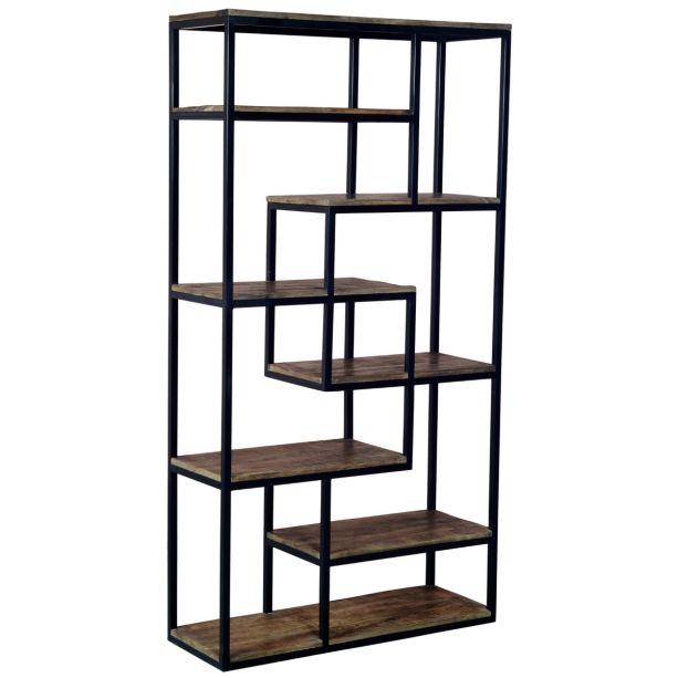 Multi Shelf Industrial Shelf Unit by Hill Interiors | Style Our Home