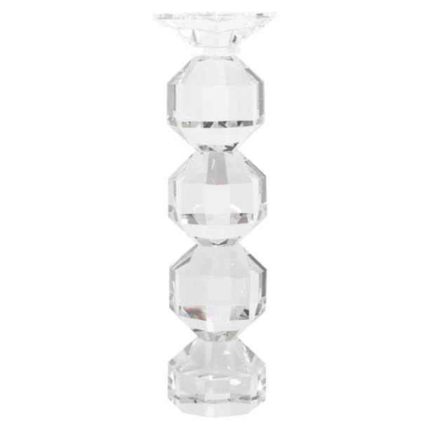 Candle holder Safia big (Clear transparent) by  Richmond Interiors | Style Our Home