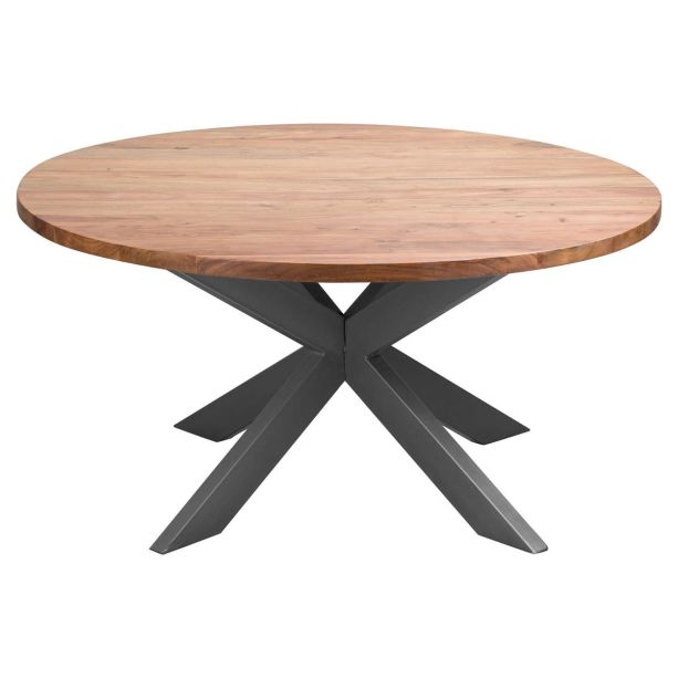 Live Edge Collection Large Round Dining Table | Style Our Home