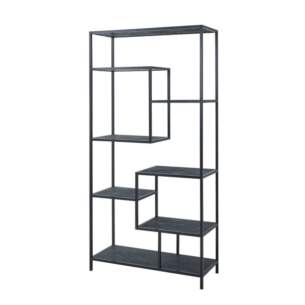 Large Black Multi Shelf Unit by Hill Interiors | Style Our Home  