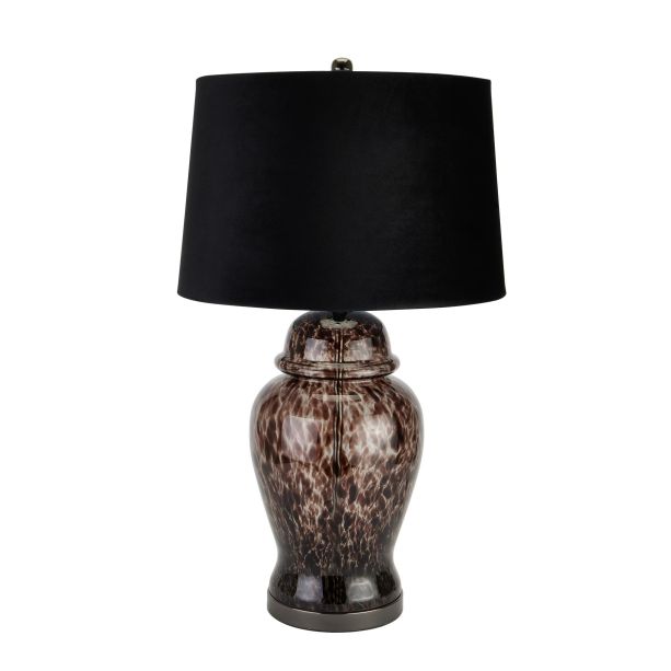 Black Dapple Acanthus Lamp by Hill Interiors | Style Our Home  