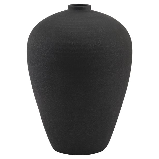 Matt Black Tall Astral Vase by Hill Interiors | Style Our Home  