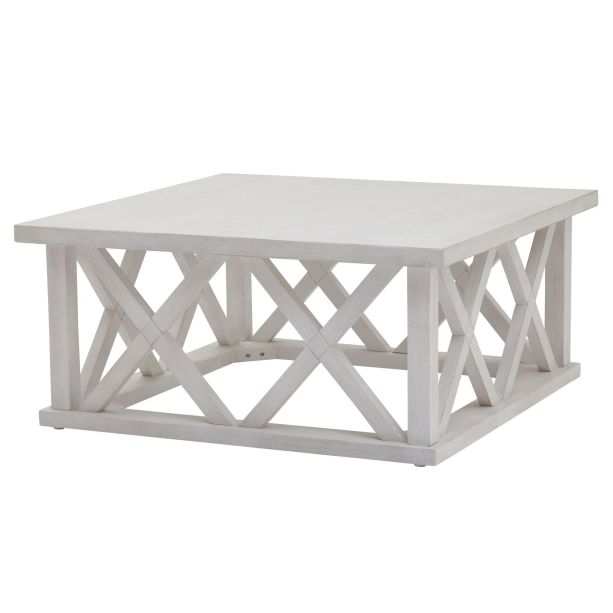 Stamford Plank Collection Square Coffee Table by Hill Interiors | Style Our Home  