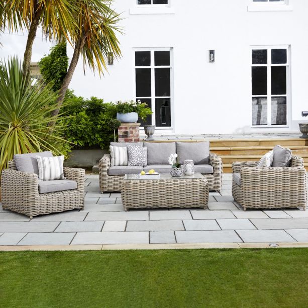 Amalfi Collection Outdoor Five Seater Set by Hill Interiors | Style Our Home  
