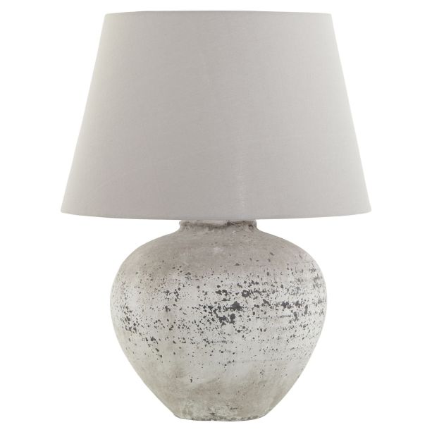 Regola Large Stone Ceramic Lamp by Hill Interiors | Style Our Home  