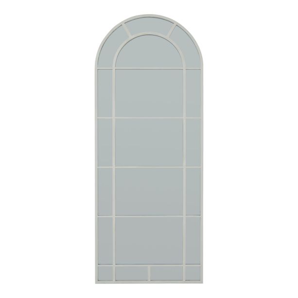 White Large Arched Window Mirror by Hill Interiors | Style Our Home  
