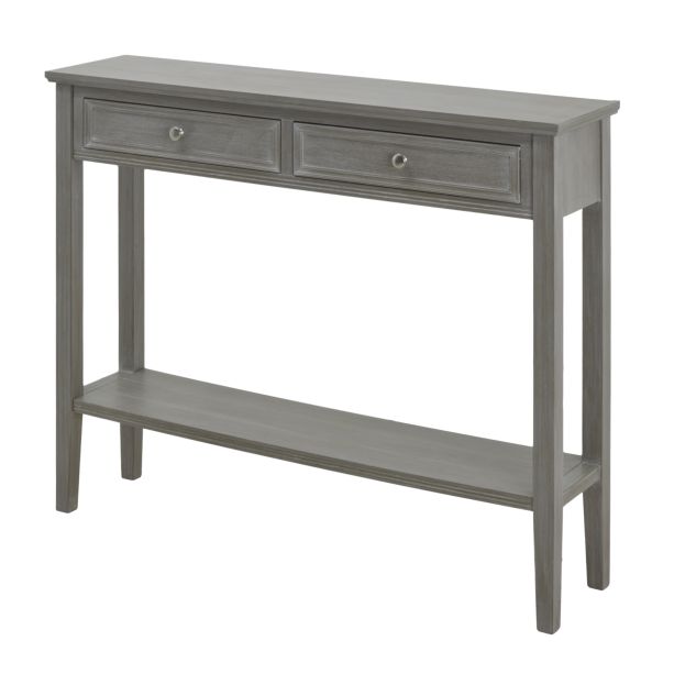 The Serene Collection Two Drawer Console Table by Hill Interiors | Style Our Home  
