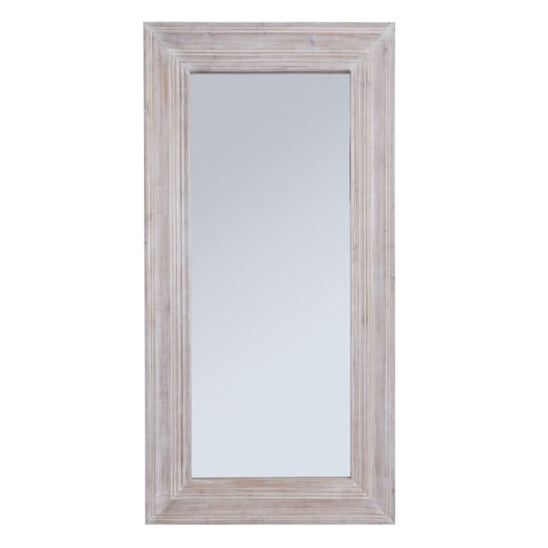 Harewood White Washed Large Mirror by Hill Interiors | Style Our Home  