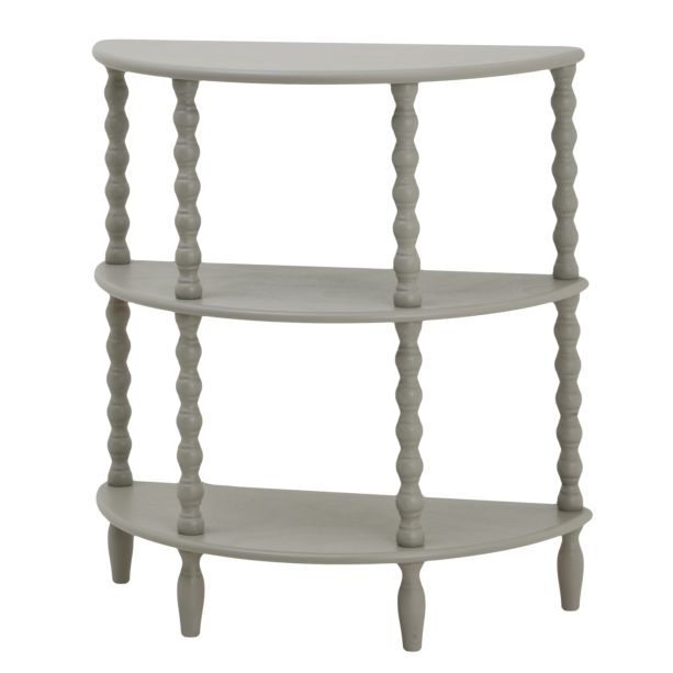 The Camden Collection Half Moon 3 Tier Table by Hill Interiors | Style Our Home  