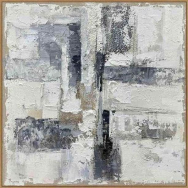 Fusion Hand Painted Canvas In Frame by Hill Interiors | Style Our Home  