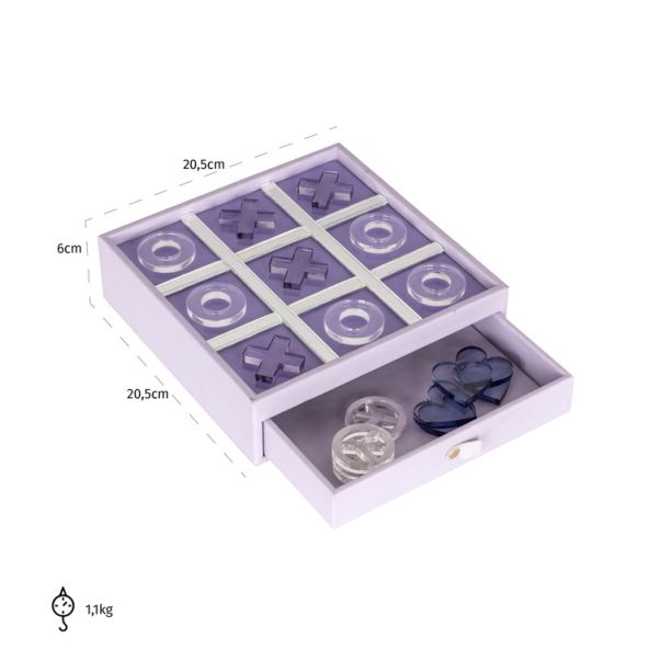 Tic tac toe Jay (Purple) by  Richmond Interiors | Style Our Home