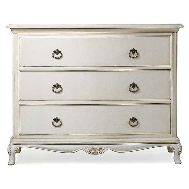 Ivory 3 Drawer Chest - Style Our Home