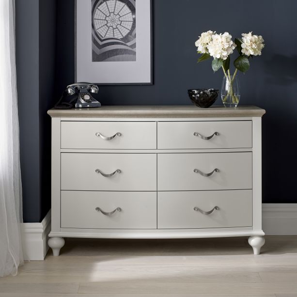 Montreux 6 Drawer Wide Chest - Style Our Home