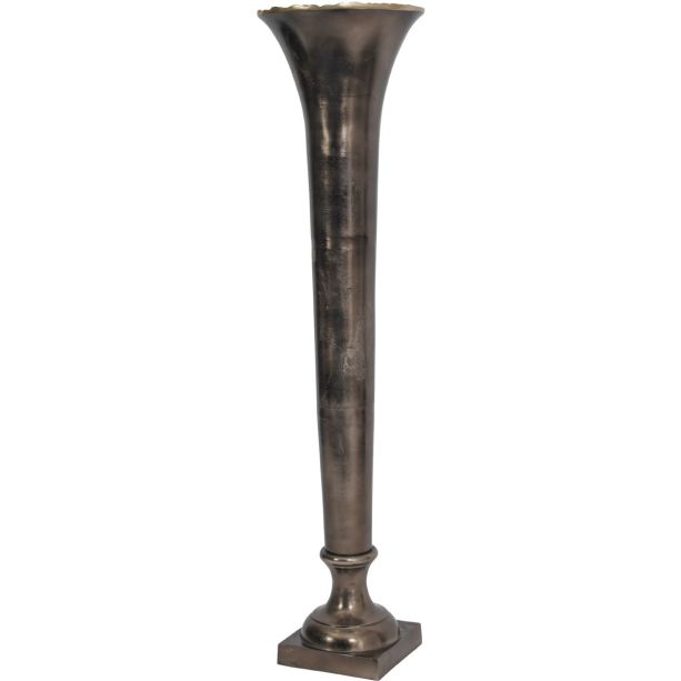 Merapi Lava Large Trumpet Vase  By Libra | Style Our Home