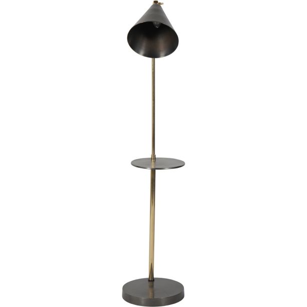 Amelie Brushed Floor Lamp By Libra | Style Our Home