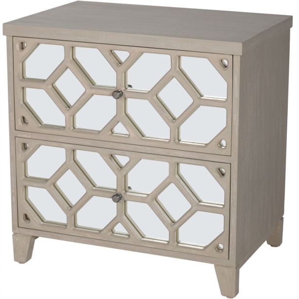 Campbell 2 Drawer Side Table by Libra | Style Our Home