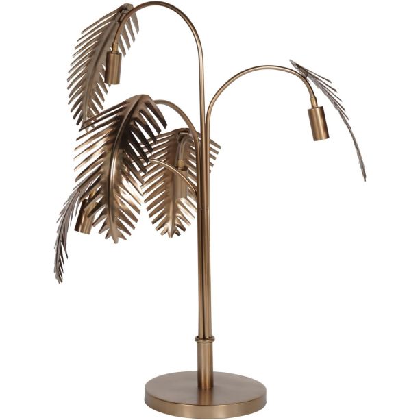 Palm Dusky Gold Table Lamp by Libra Designs | Style Our Home
