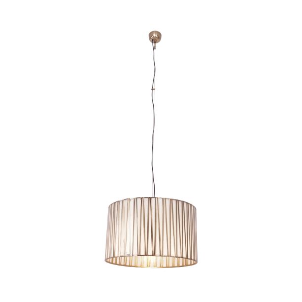 Burgh Opaque Glass Drum Pendant 50x30cm by Libra Designs | Style Our Home