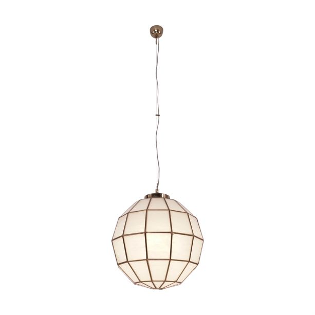 Statern Faceted Globe Chandelier by Libra Designs | Style Our Home