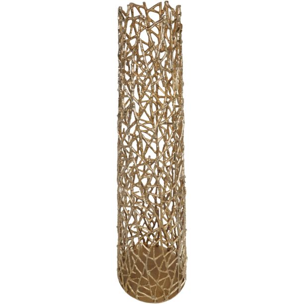 Twig Gold Sculpture Floor Vase by Libra Designs | Style Our Home
