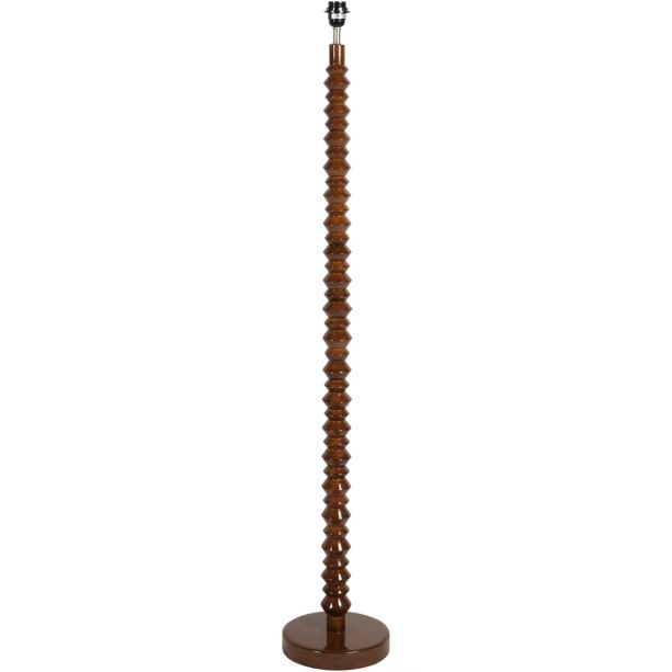Lacquer Floor Maple Lamp Base (Base Only) 20" shade by Libra Designs | Style Our Home
