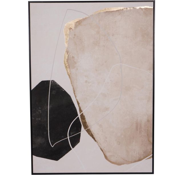 Framed Abstract Canvas by Libra Designs | Style Our Home
