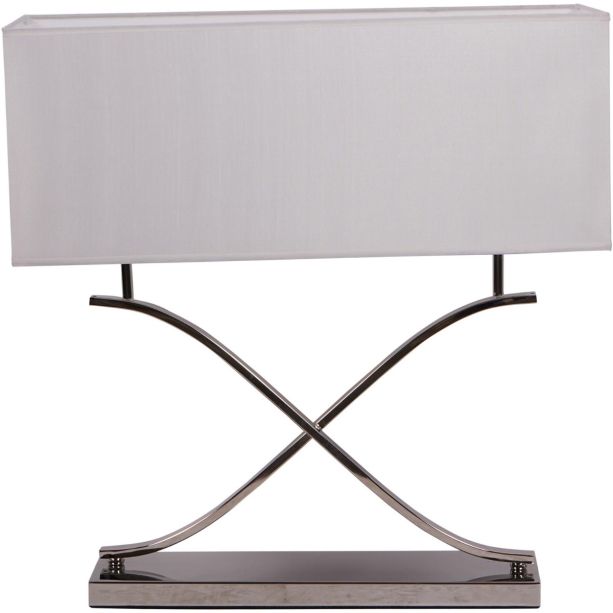 Celeste Table Lamp with Rectangular Shade by Libra Designs | Style Our Home
