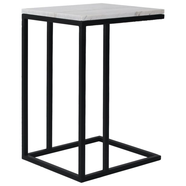 Lexington Carrara Marble Sofa Table - Style Our Home