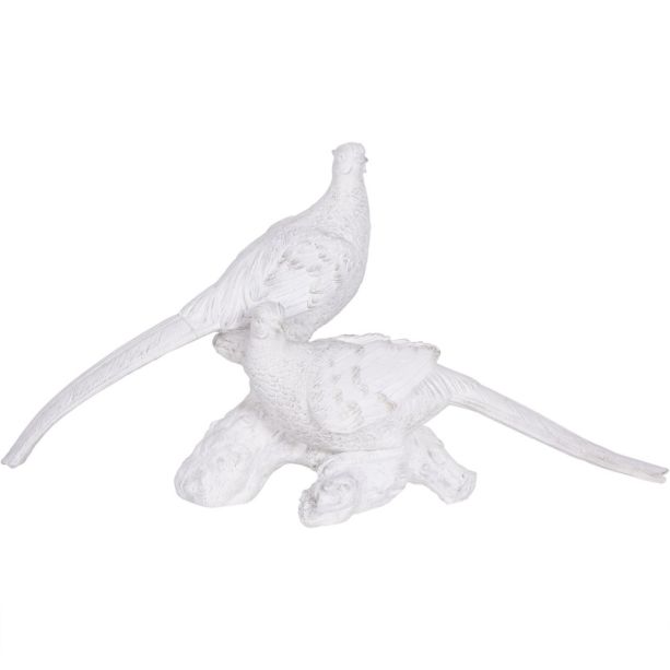 Laura Ashley Distressed Pheasant Pair Sculpture by Ora Designs | Style Our Home