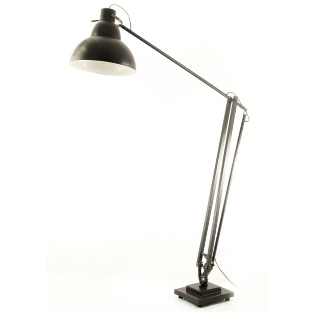 Jumbo Metal Floor Lamp with Black Finish  by Libra Designs | Style Our Home
