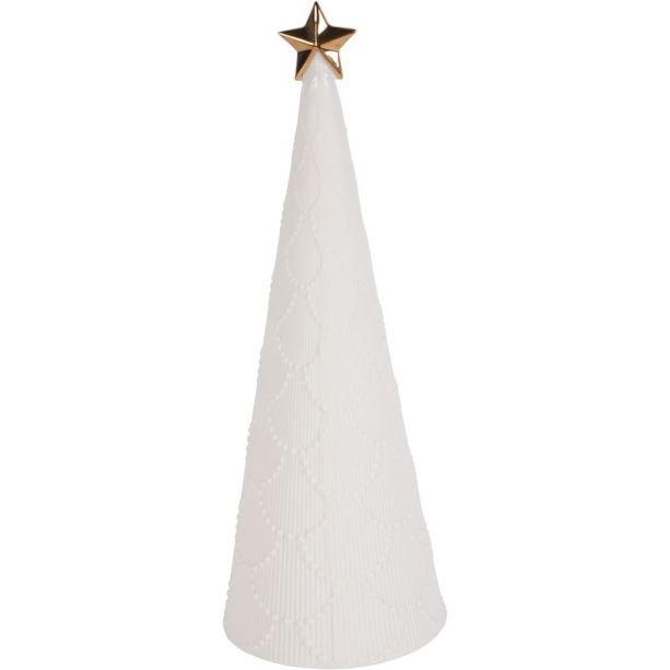 Laura Ashley White Ceramic Christmas Tree by Ora Designs | Style Our Home