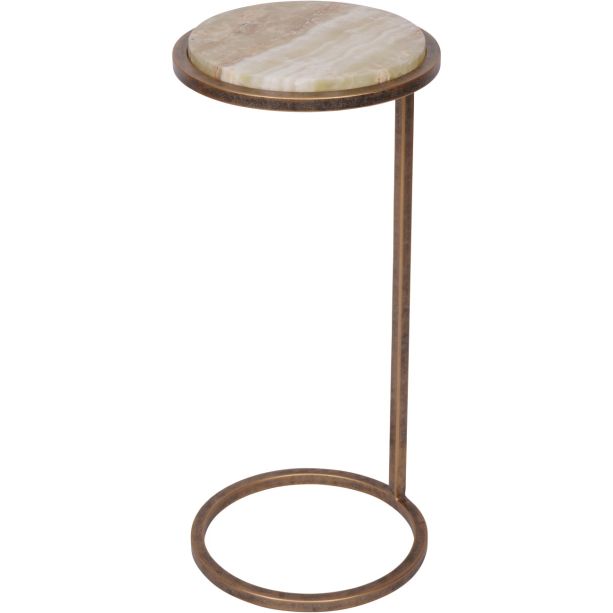 Iowa Accent Table Green Onyx by Ora Designs | Style Our Home