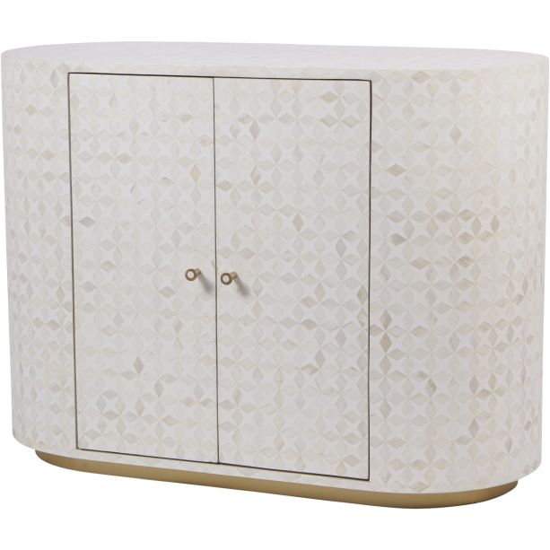 Ason Bone Inlay Two Door Cabinet by Ora Designs | Style Our Home