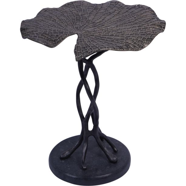 Lily Pad Leaf Side Table in Cast Aluminium by Ora Designs | Style Our Home