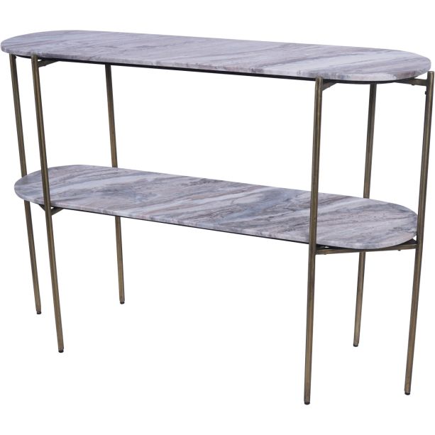 Montreal Marble Top and Base Console Table by Ora Designs | Style Our Home