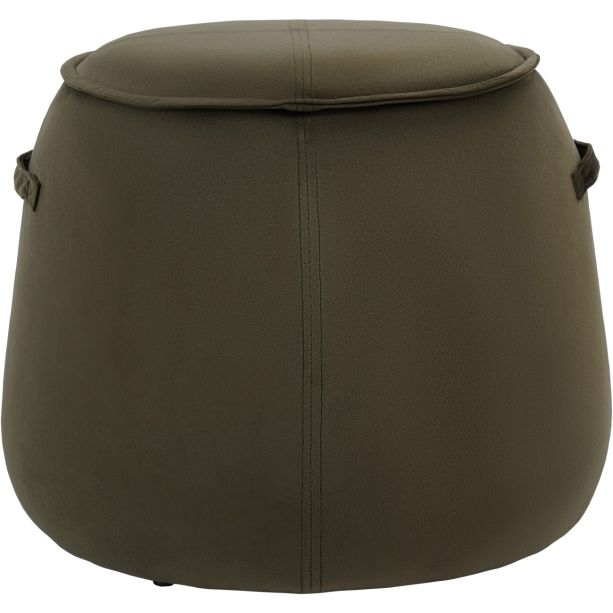 Bonson Upholstered Stool Velvet Green by Ora Designs | Style Our Home